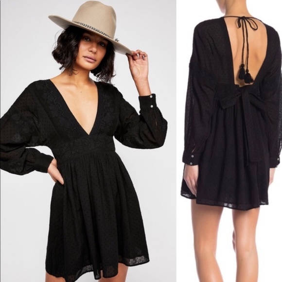 Free People Dresses & Skirts - NWT Free People Sugar Pie Swiss Dot Dress